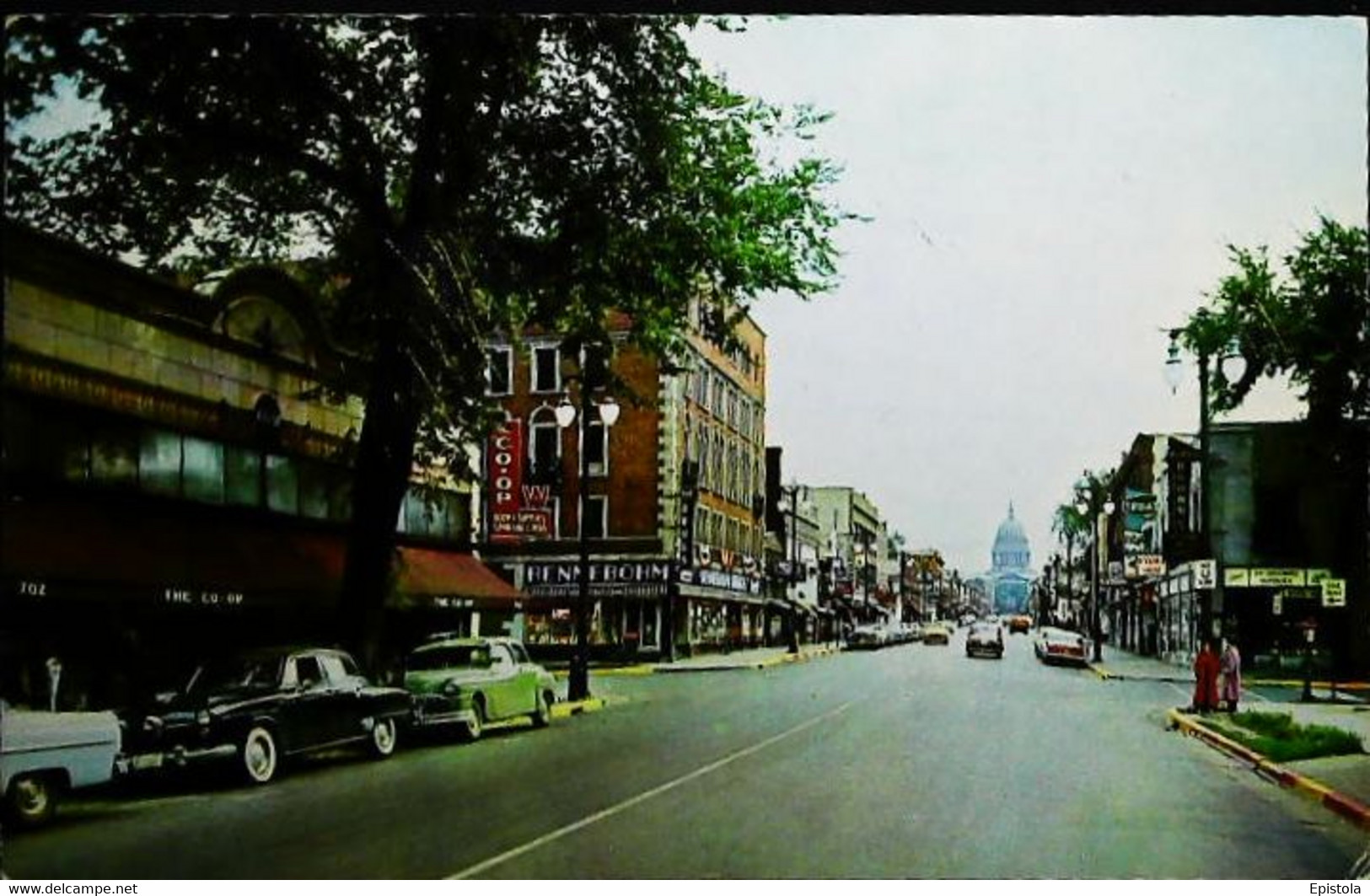 ► STUDEBAKER  At  State Street,  Lake Street 1961  MADISON Wisconsin - Madison