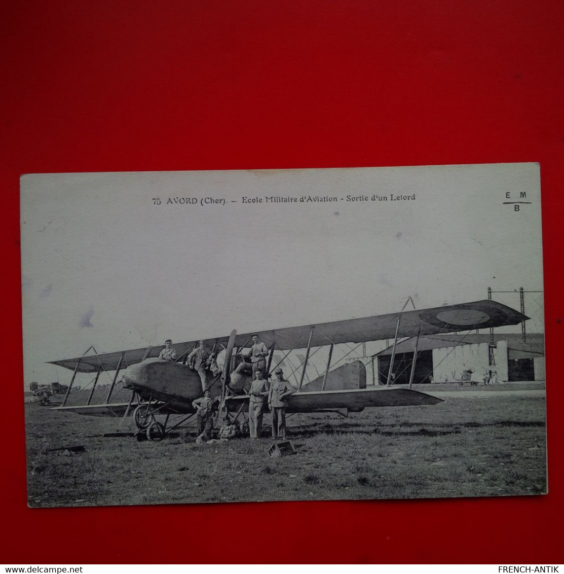 AVORD ECOLE MILITAIRE D AVIATION SORTIE D UN LELORD - Sonstige & Ohne Zuordnung