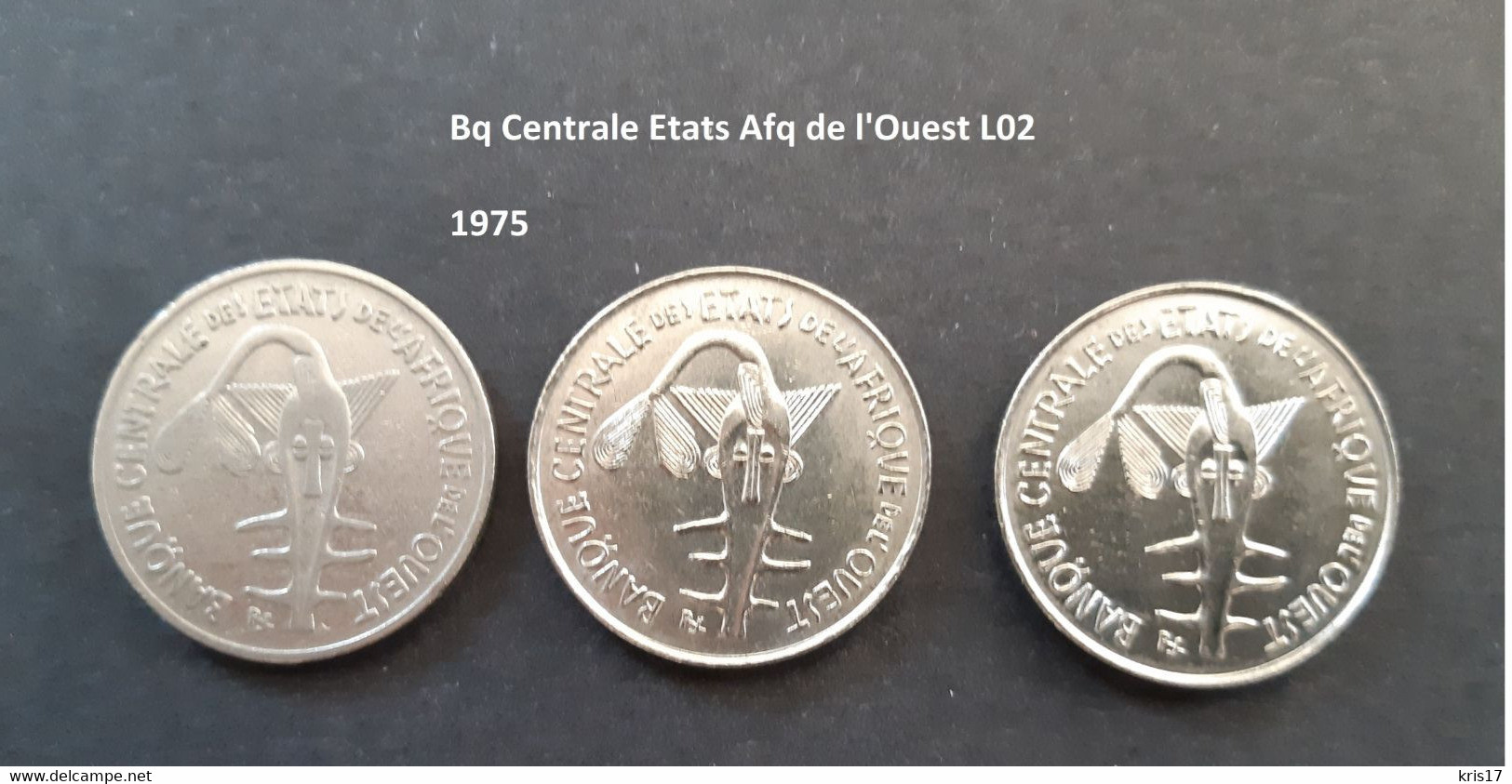 (pi) (L02)(cz) Pièces, Monnaies, 100 Francs 1975 Banque Centrale Des États De L'Afrique De L'Ouest - Ohne Zuordnung