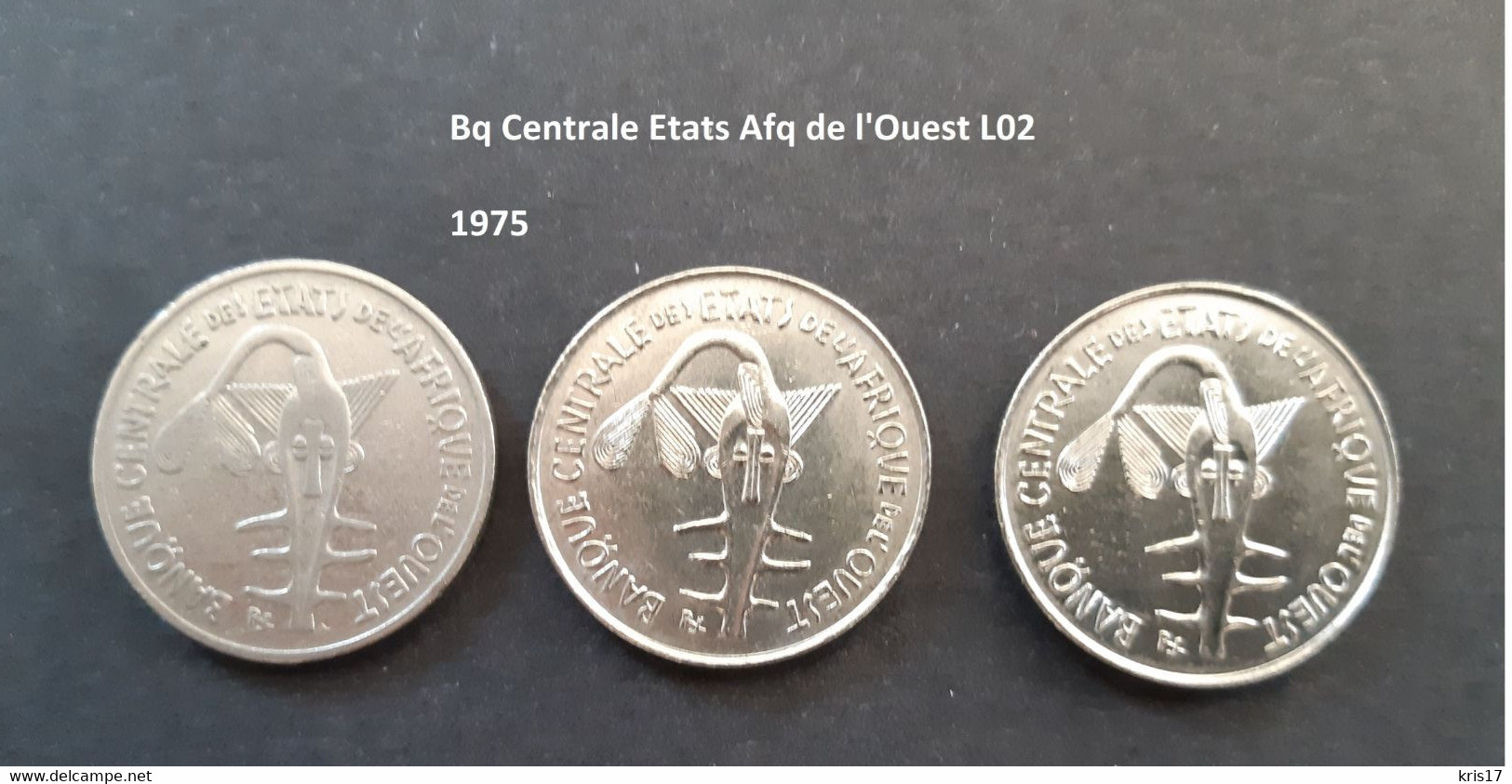 (pi) (L02)(cz) Pièces, Monnaies, 100 Francs 1975 Banque Centrale Des États De L'Afrique De L'Ouest - Zonder Classificatie