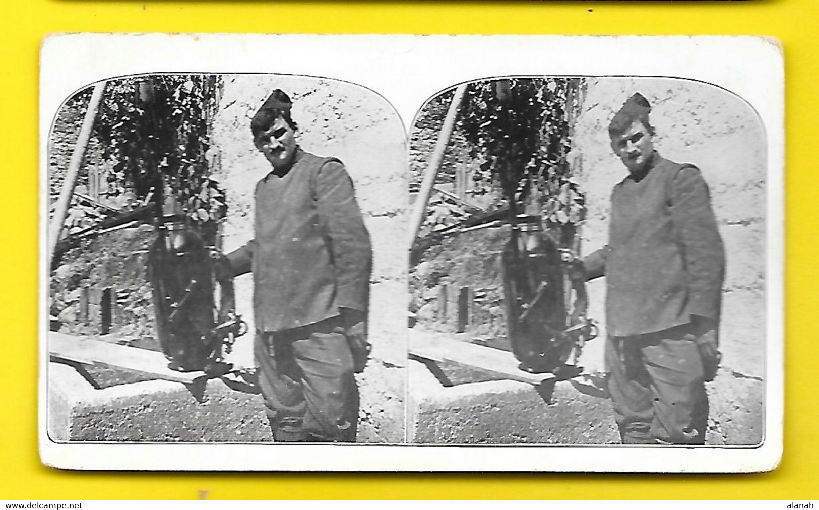 Militaria WW1 Austrian Asphyxiating Apparatus Captured On Italian Front - Stereo-Photographie