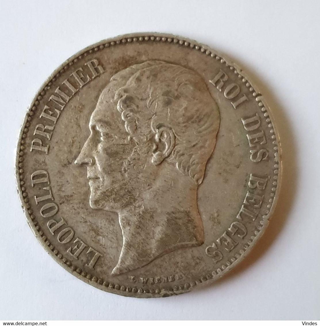 Belgique, Leopold I, 5 Francs, 5 Frank, 1853 - 5 Francs