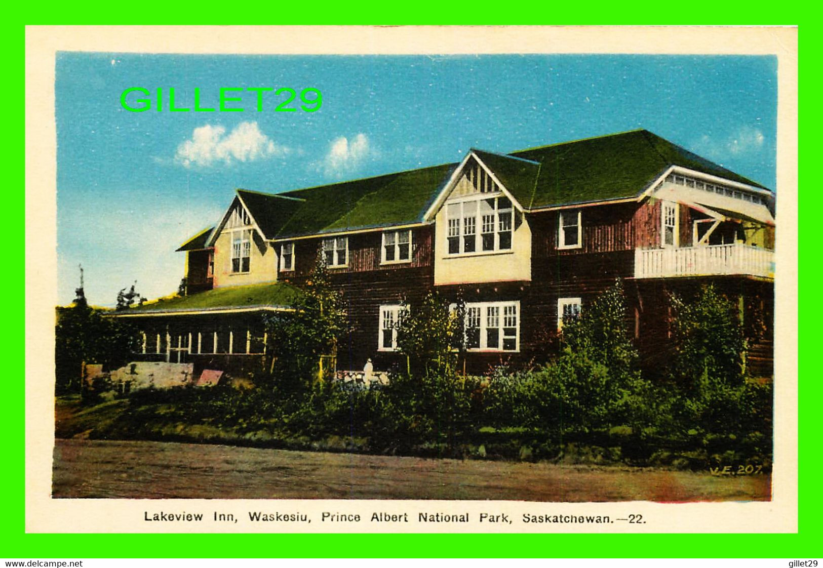 WASKESIU, SASKATCHEWAN - LAKEVIEW INN, PRINCE ALBERT NATIONAL PARK - PECO - - Altri & Non Classificati