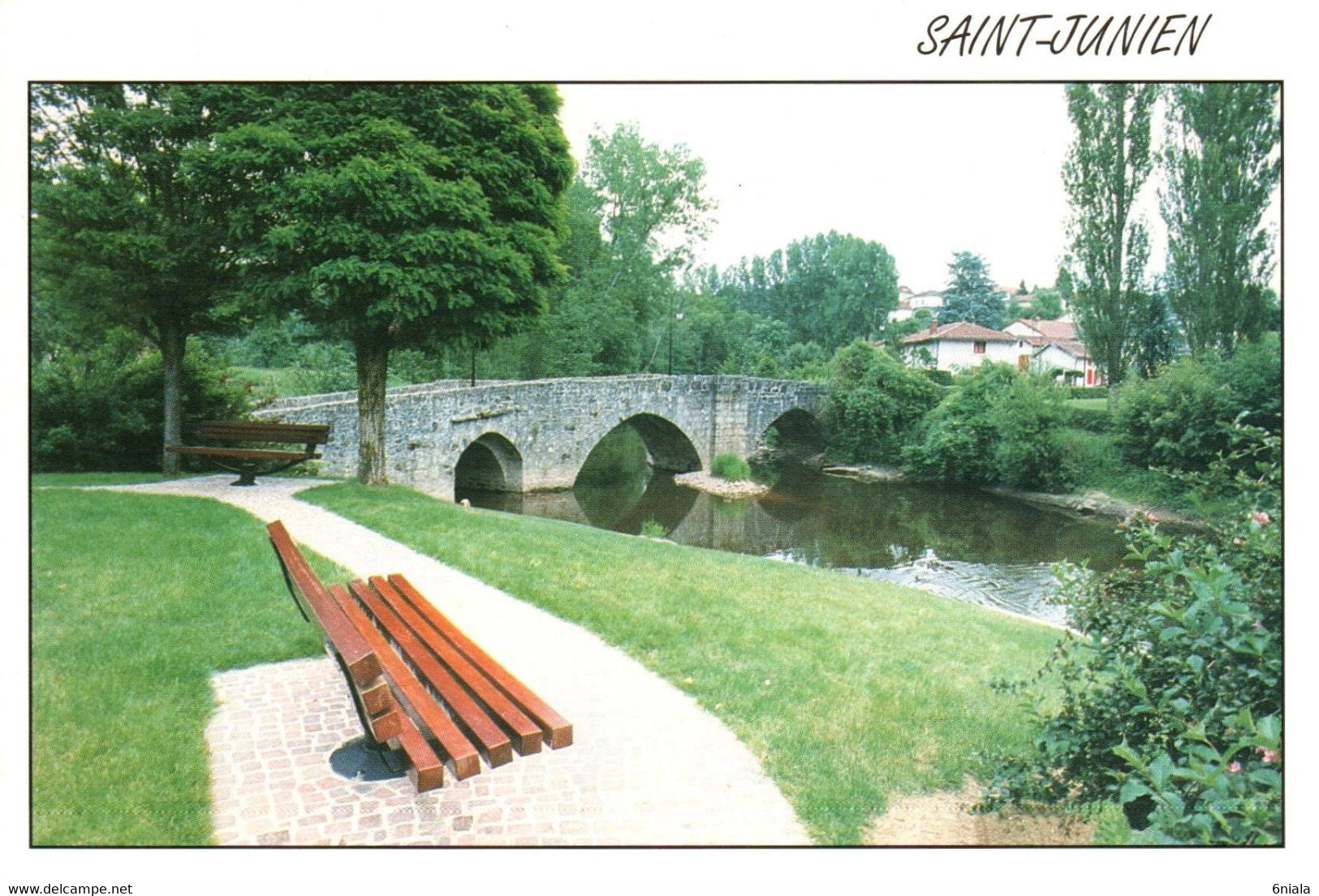 4837 Carte Postale SAINT JUNIEN Le Pont Sainte Elisabeth  87 Haute Vienne - Saint Junien