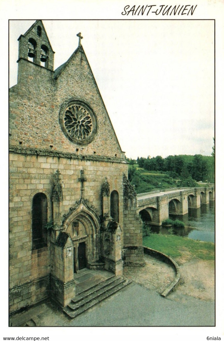 4841 Carte Postale SAINT JUNIEN Chapelle Notre Dame Du Pont   87 Haute Vienne - Saint Junien