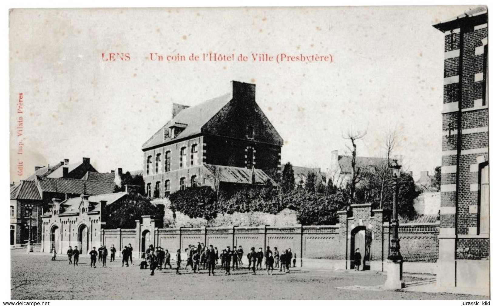 Lens  - Un Coin De L'Hôtel De Ville (Presbytère) - Hannut