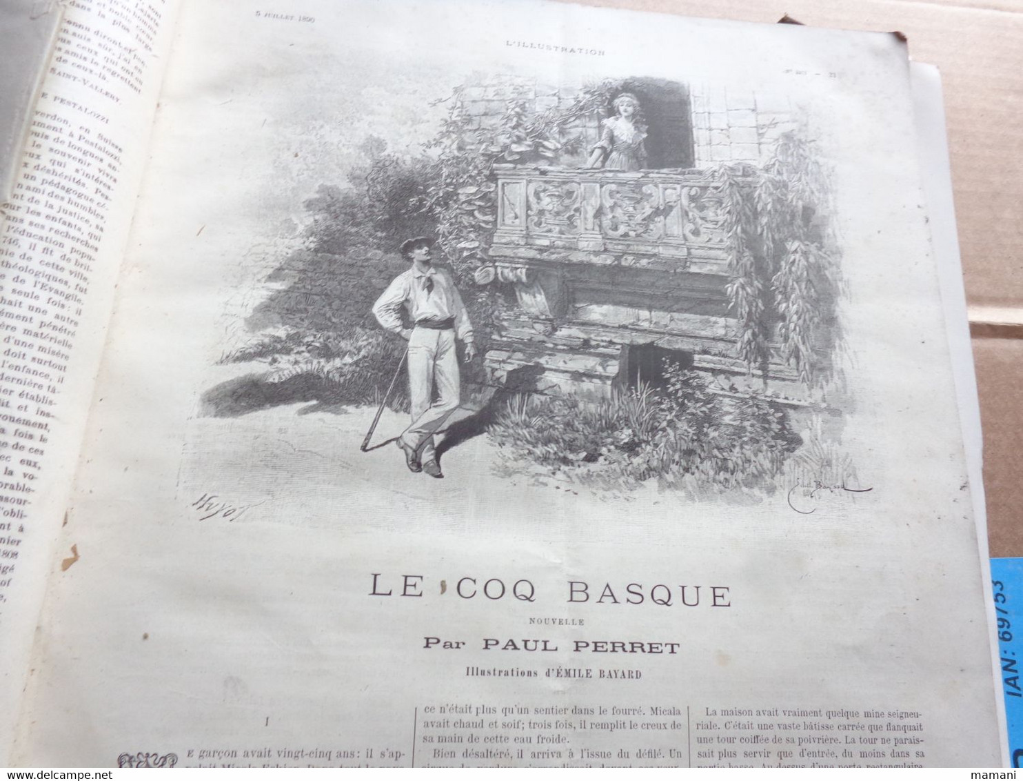 L'ILLUSTRATION - Année 1890    1er juillet au 31 decembre-comment se font les jouets st nicolas-tres nombreuses photos