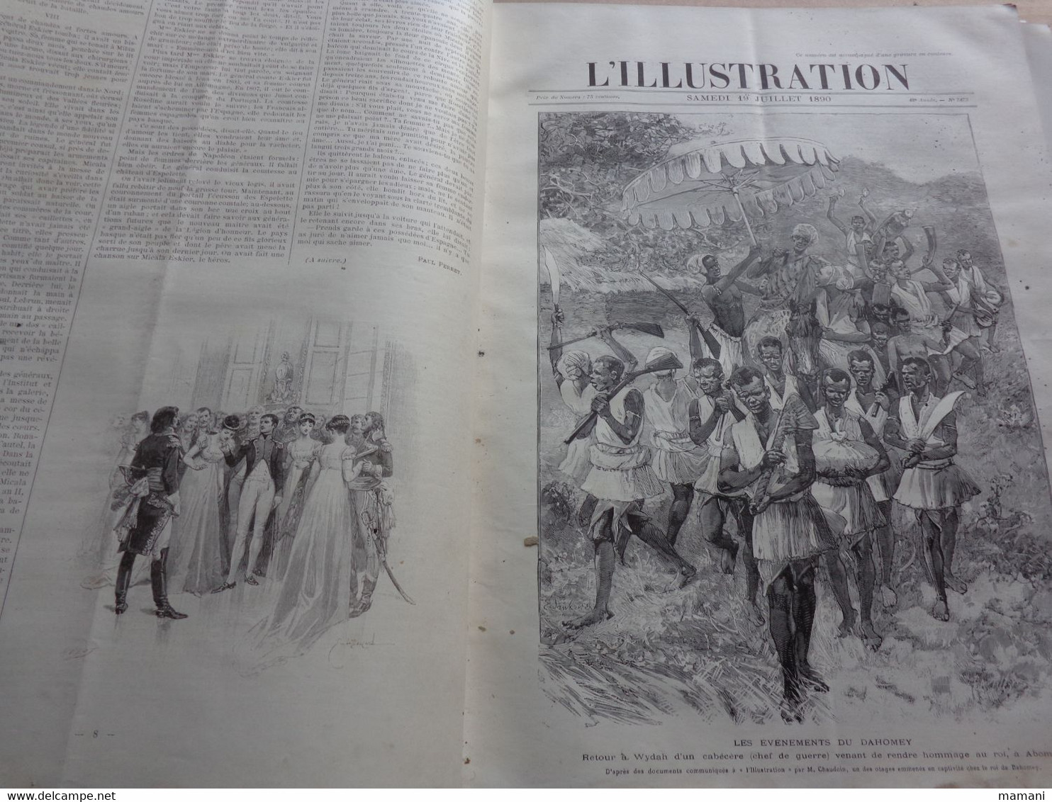 L'ILLUSTRATION - Année 1890    1er juillet au 31 decembre-comment se font les jouets st nicolas-tres nombreuses photos