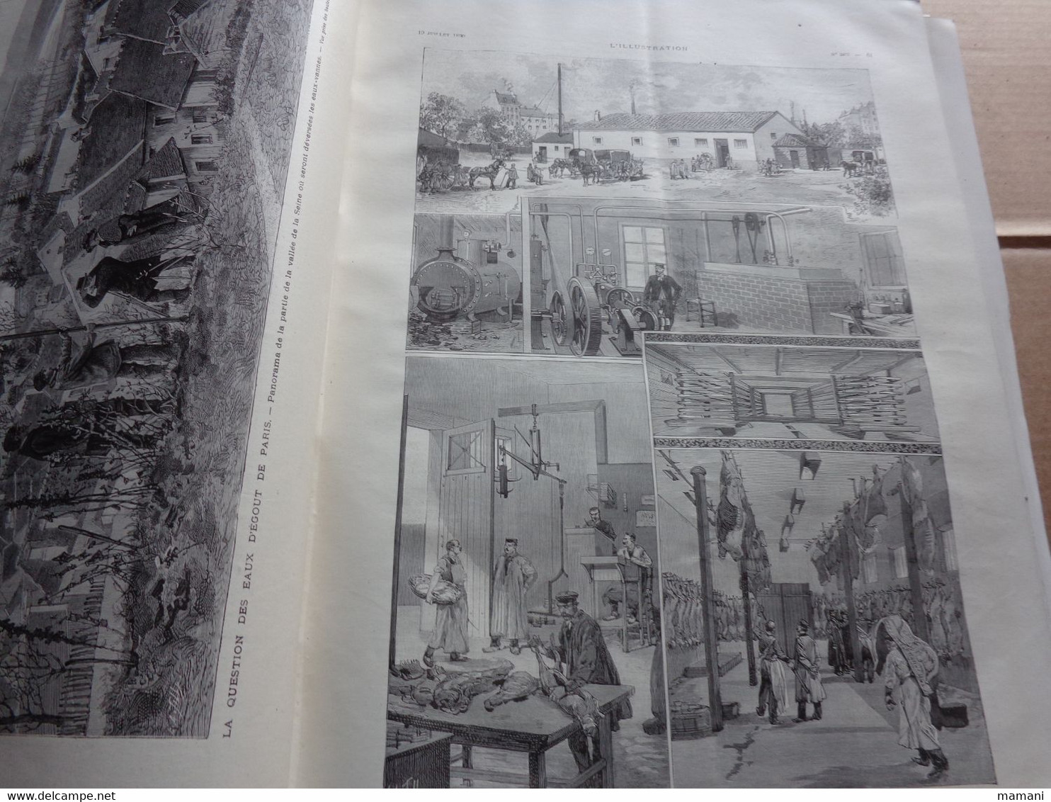 L'ILLUSTRATION - Année 1890    1er juillet au 31 decembre-comment se font les jouets st nicolas-tres nombreuses photos