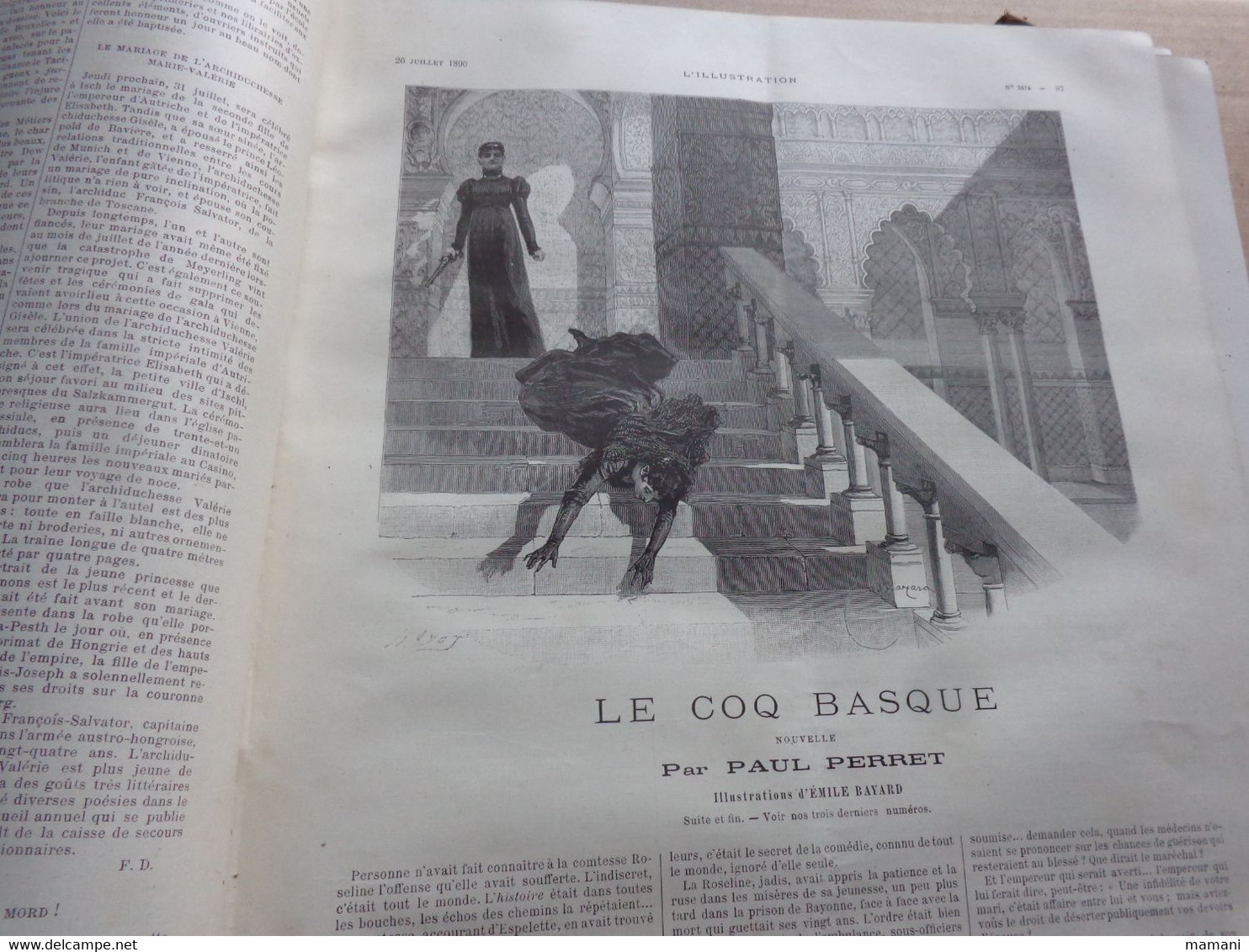 L'ILLUSTRATION - Année 1890    1er juillet au 31 decembre-comment se font les jouets st nicolas-tres nombreuses photos