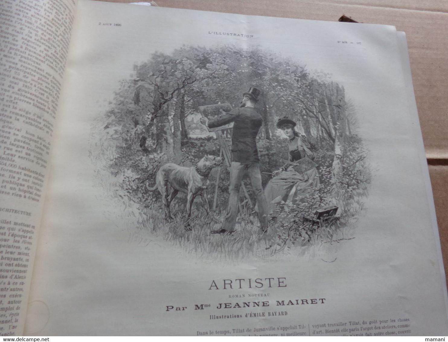 L'ILLUSTRATION - Année 1890    1er juillet au 31 decembre-comment se font les jouets st nicolas-tres nombreuses photos