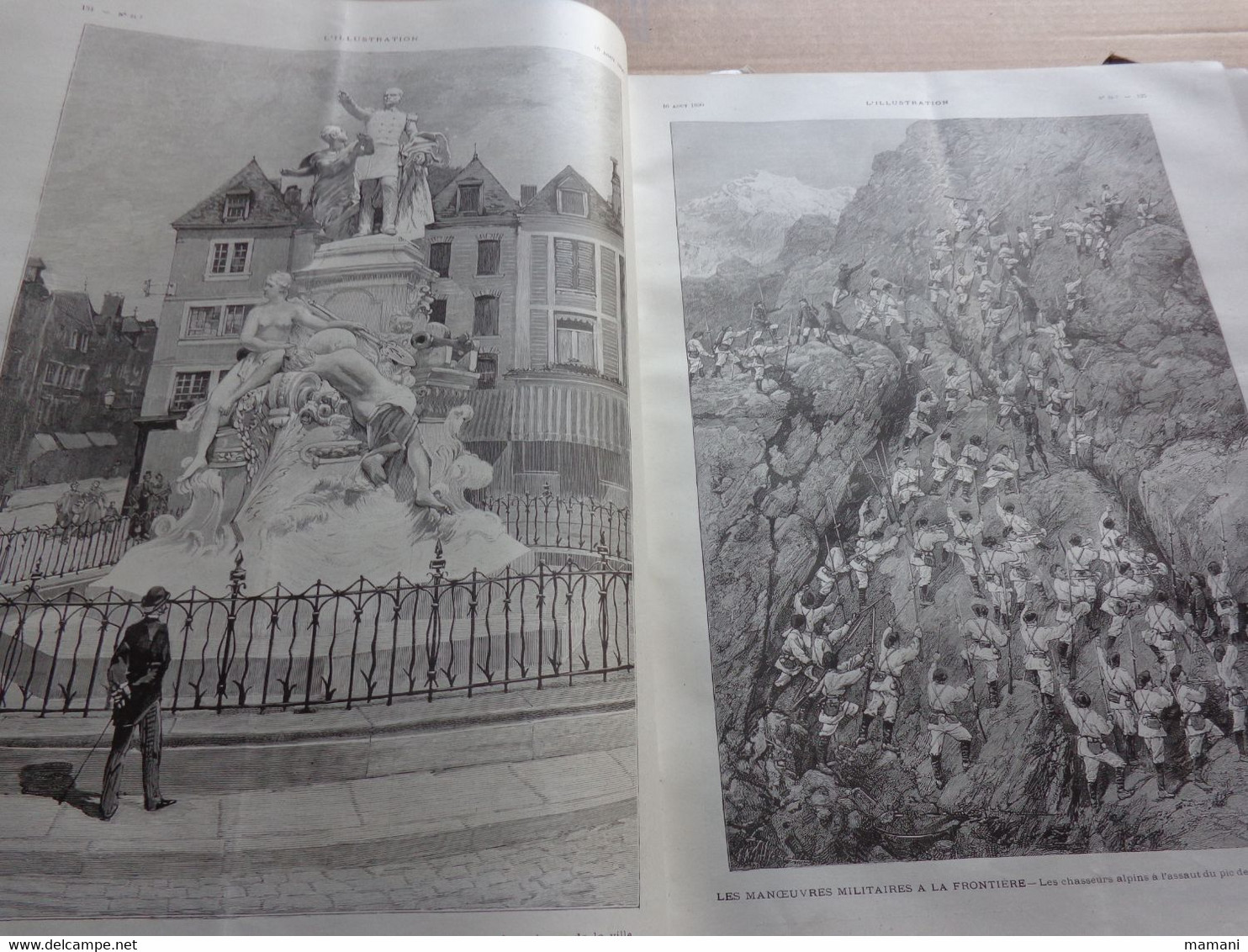 L'ILLUSTRATION - Année 1890    1er juillet au 31 decembre-comment se font les jouets st nicolas-tres nombreuses photos