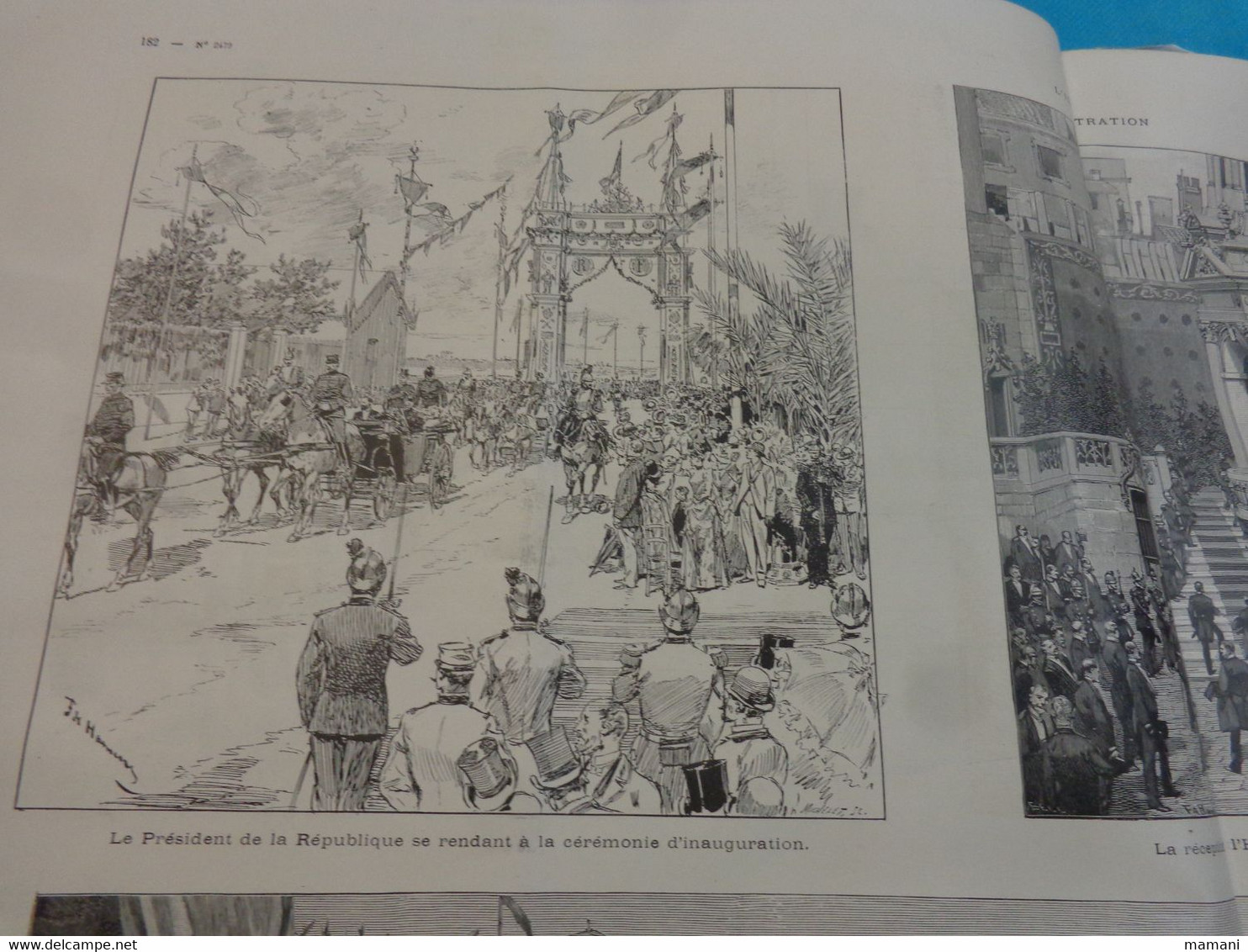 L'ILLUSTRATION - Année 1890    1er juillet au 31 decembre-comment se font les jouets st nicolas-tres nombreuses photos