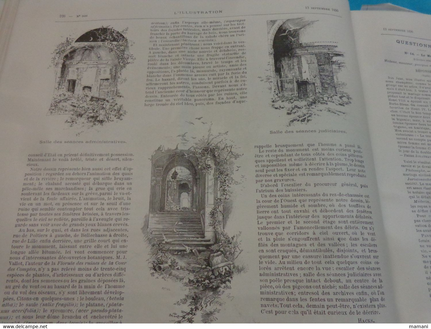 L'ILLUSTRATION - Année 1890    1er juillet au 31 decembre-comment se font les jouets st nicolas-tres nombreuses photos