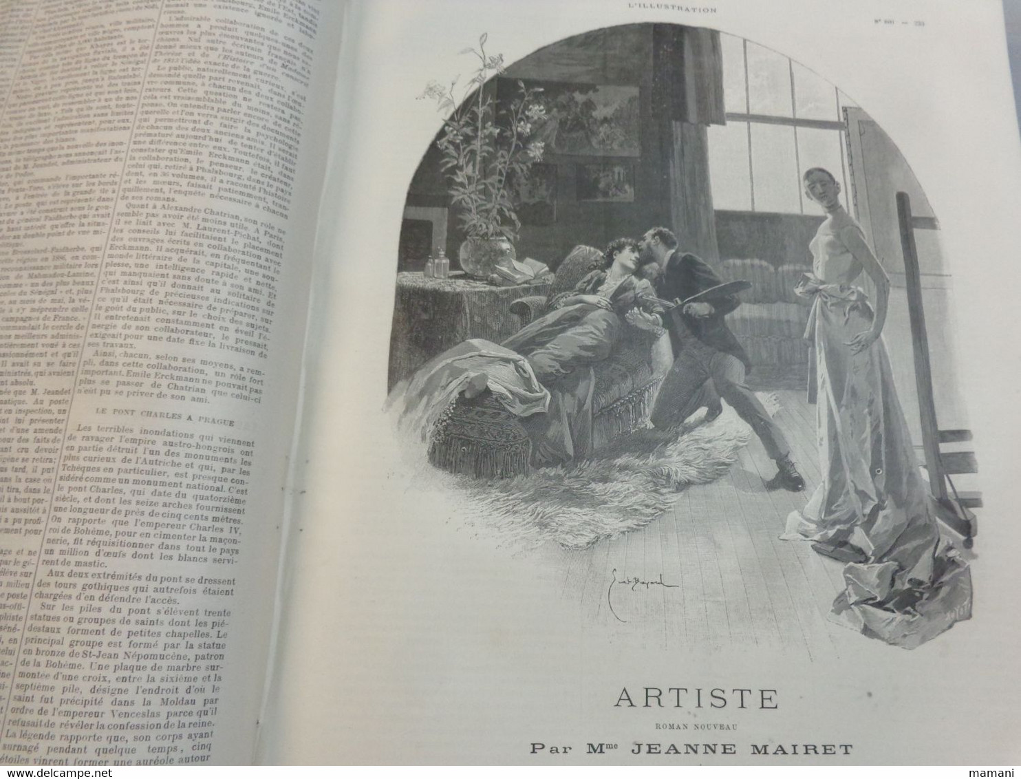 L'ILLUSTRATION - Année 1890    1er juillet au 31 decembre-comment se font les jouets st nicolas-tres nombreuses photos