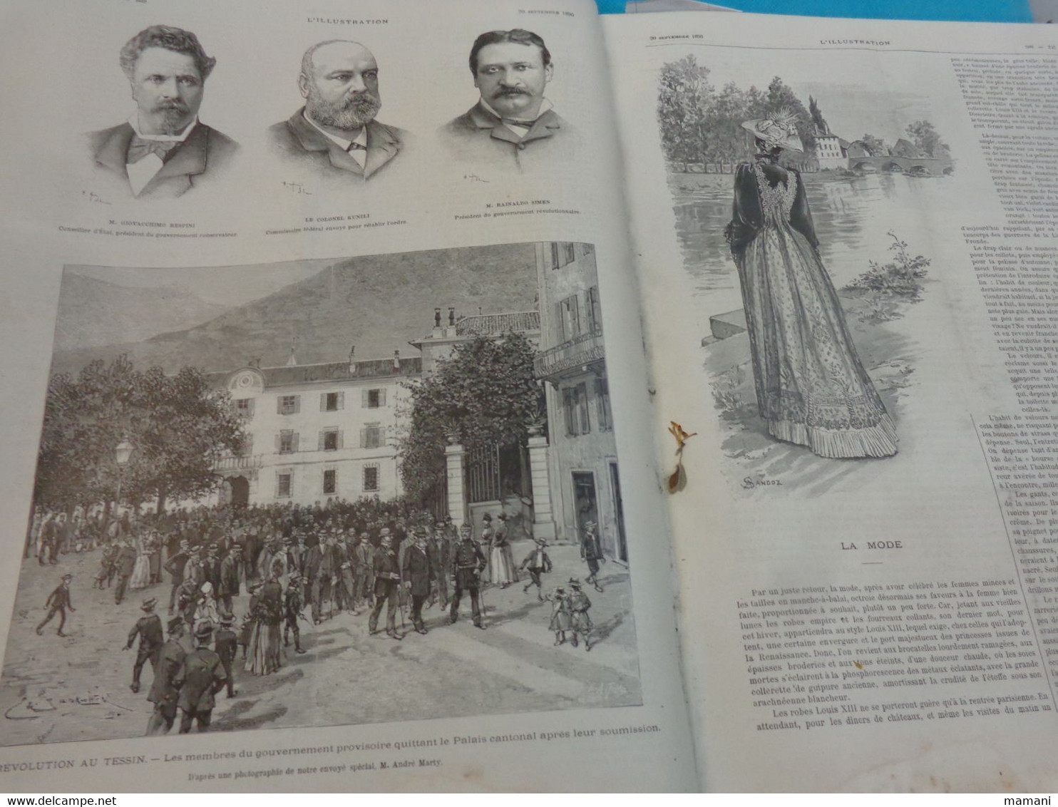 L'ILLUSTRATION - Année 1890    1er juillet au 31 decembre-comment se font les jouets st nicolas-tres nombreuses photos