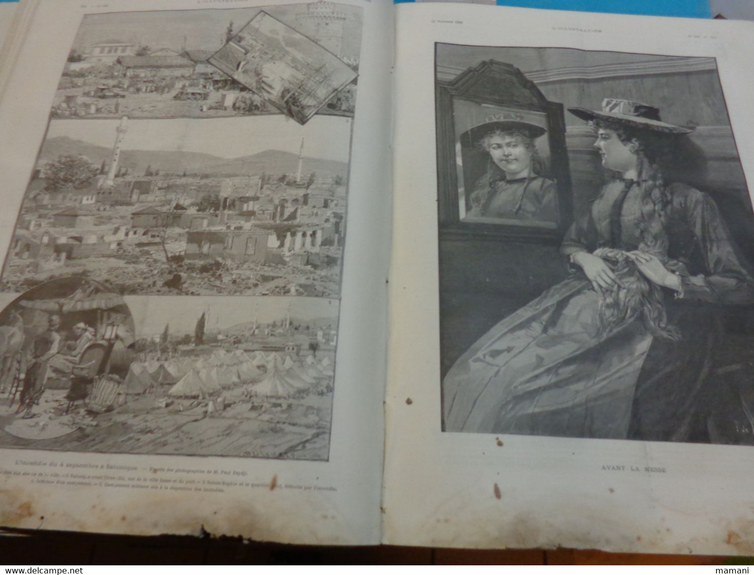 L'ILLUSTRATION - Année 1890    1er juillet au 31 decembre-comment se font les jouets st nicolas-tres nombreuses photos