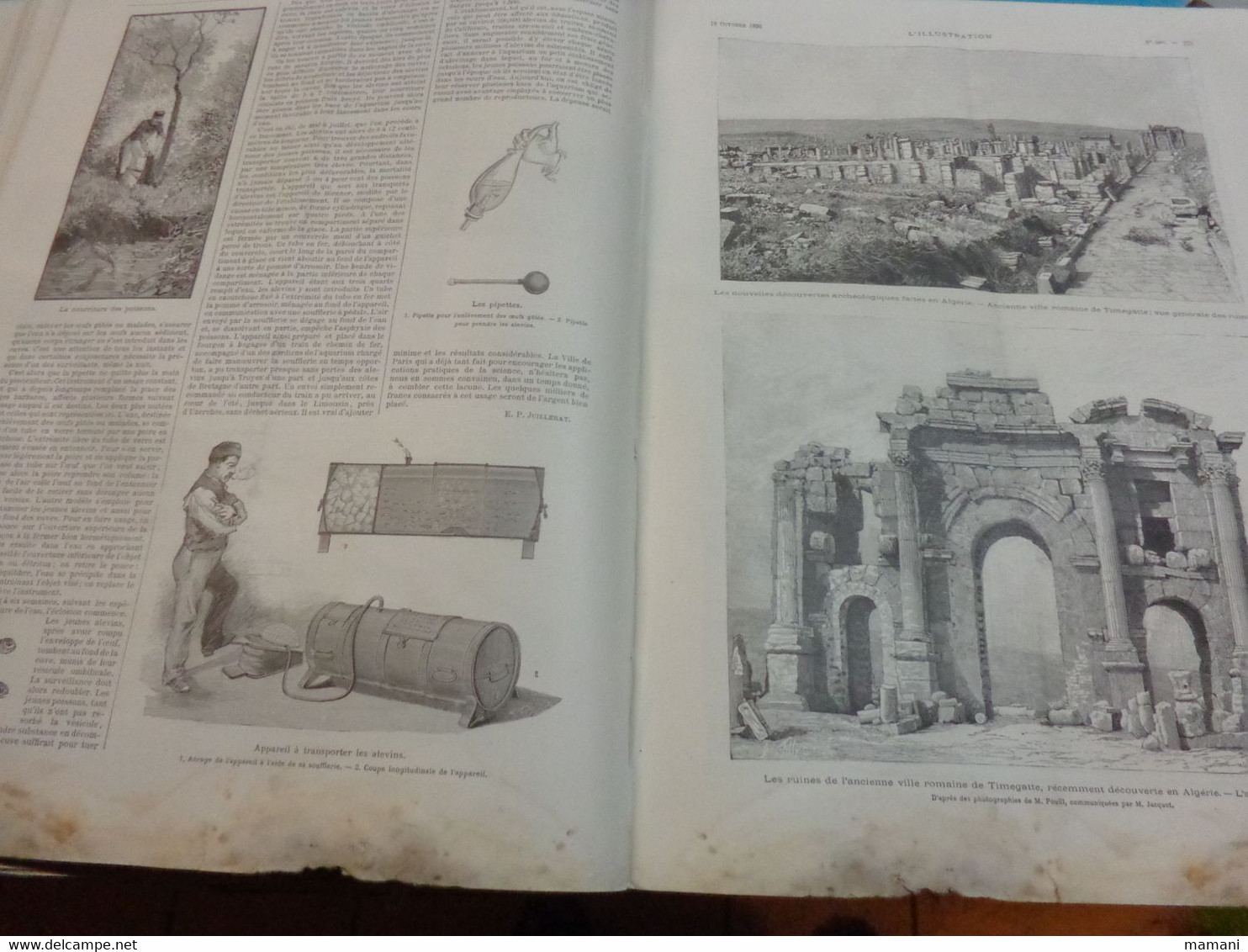 L'ILLUSTRATION - Année 1890    1er juillet au 31 decembre-comment se font les jouets st nicolas-tres nombreuses photos