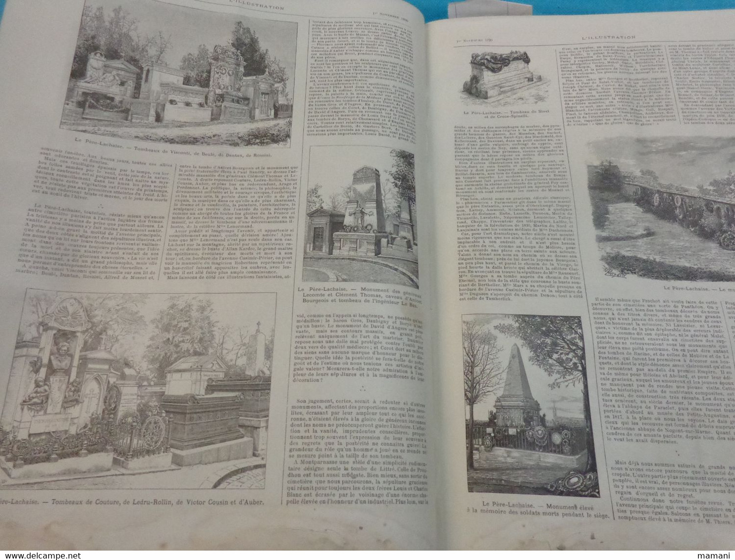 L'ILLUSTRATION - Année 1890    1er juillet au 31 decembre-comment se font les jouets st nicolas-tres nombreuses photos