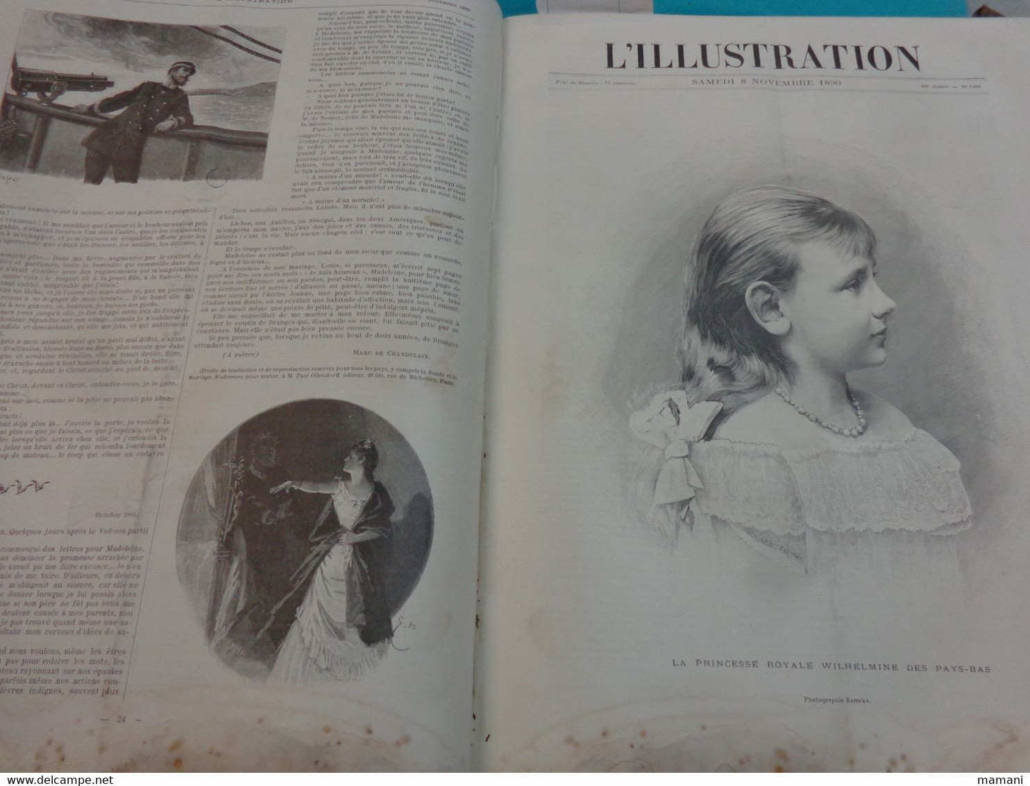 L'ILLUSTRATION - Année 1890    1er juillet au 31 decembre-comment se font les jouets st nicolas-tres nombreuses photos