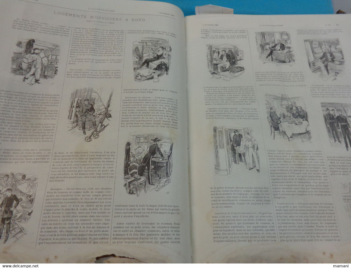 L'ILLUSTRATION - Année 1890    1er juillet au 31 decembre-comment se font les jouets st nicolas-tres nombreuses photos