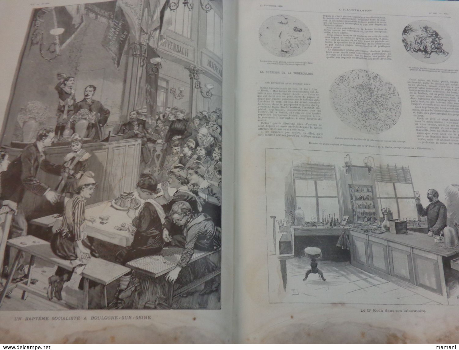 L'ILLUSTRATION - Année 1890    1er juillet au 31 decembre-comment se font les jouets st nicolas-tres nombreuses photos