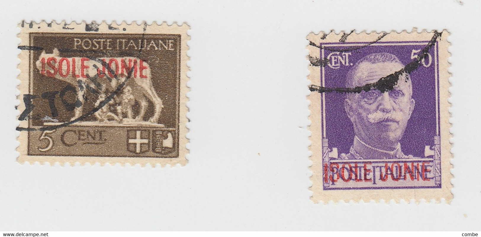 ISOLE JONIE. 2 STAMPS  / 7157 - Ionian Islands