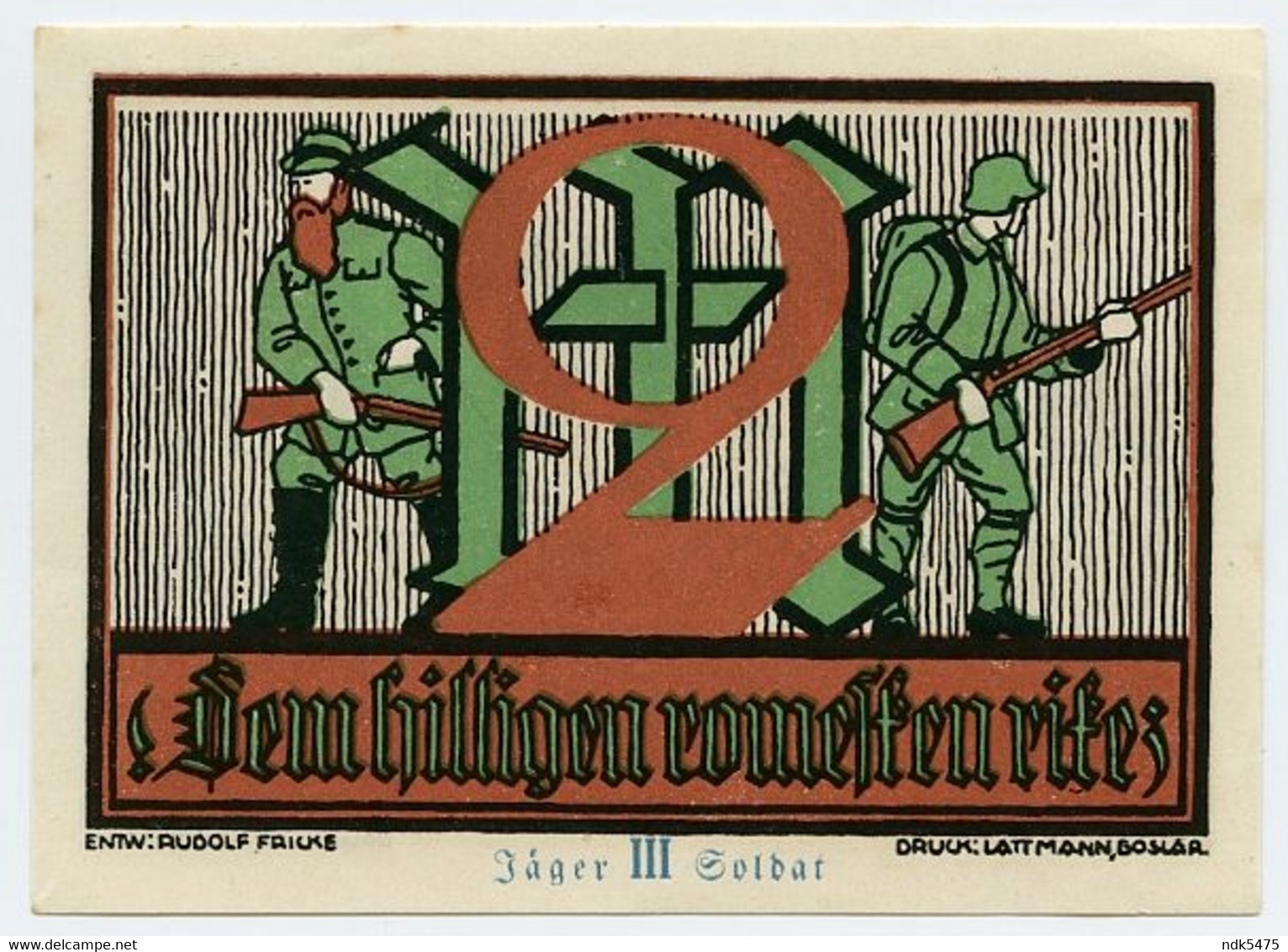 NOTGELD : STADT GOSLAR - 2 MARK, 1922 - Ohne Zuordnung