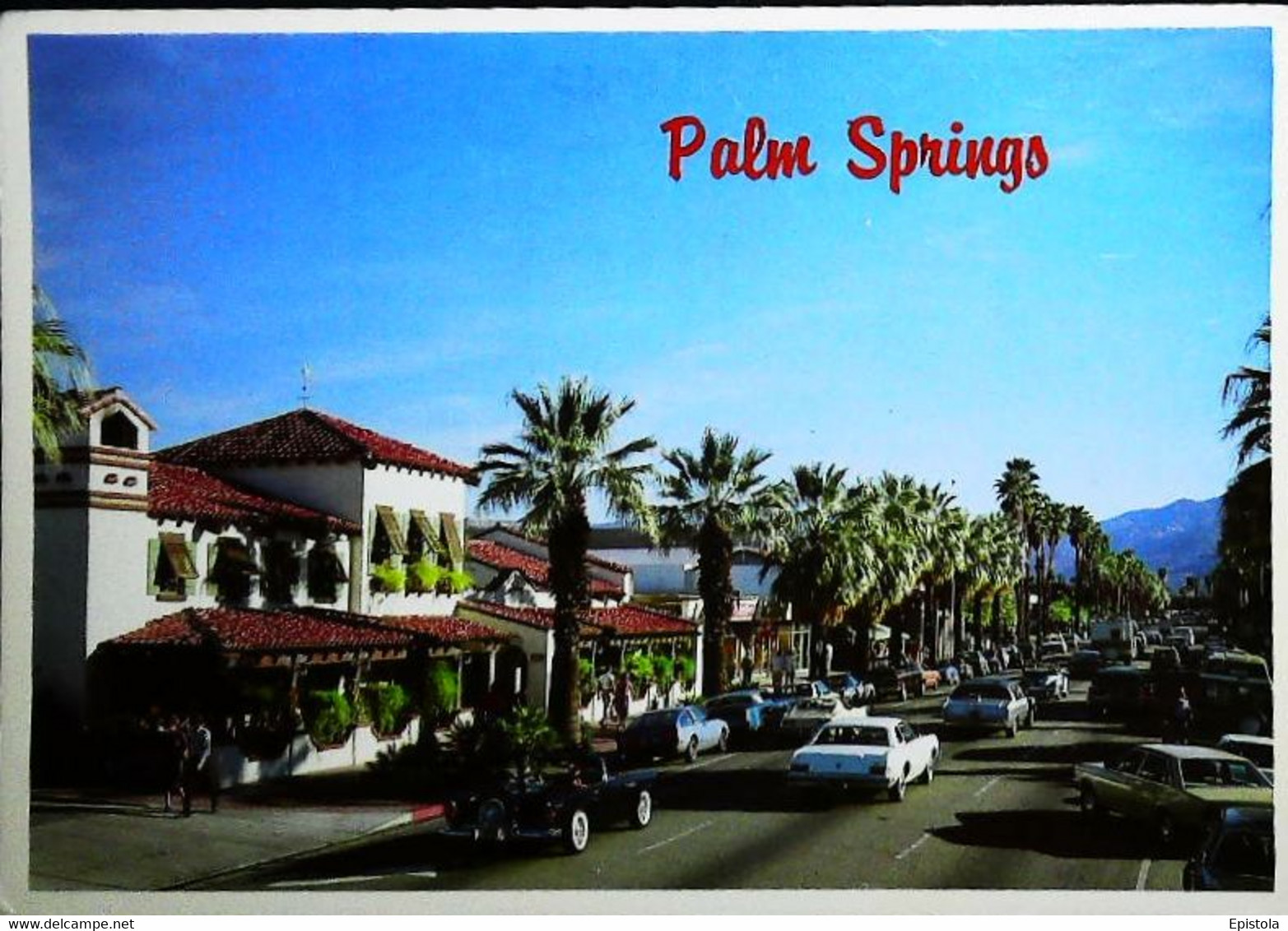 ►   American Car Automobile  - Palm Springs 1970's - Palm Springs
