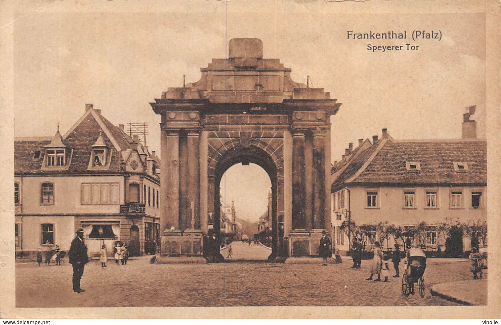 PIE-DR-20-1570 : FRANKENTHAL. PFALZ. SPEYENER. TOR - Frankenthal