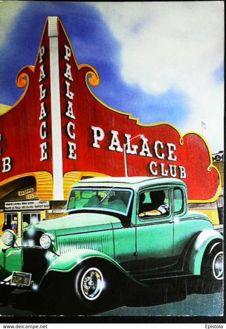 ► AUTOMOBILE & Palace Club Casino USA   Modernizing Vintage Custom Car & Hot Rod (Par Alain Bertrand NUGERON) - American Roadside