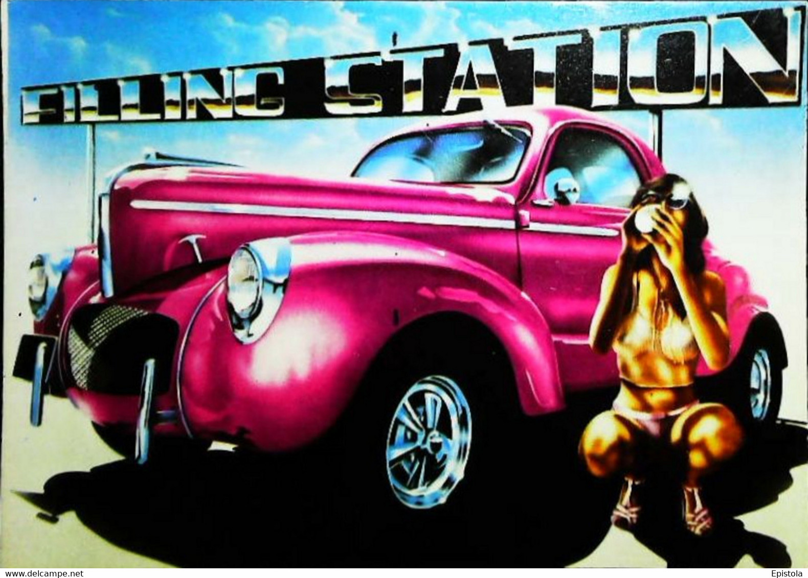 ► AUTOMOBILE   USA Filling Station  -  Modernizing Vintage Custom Car & Hot Rod (Par Daniels  NUGERON) - American Roadside
