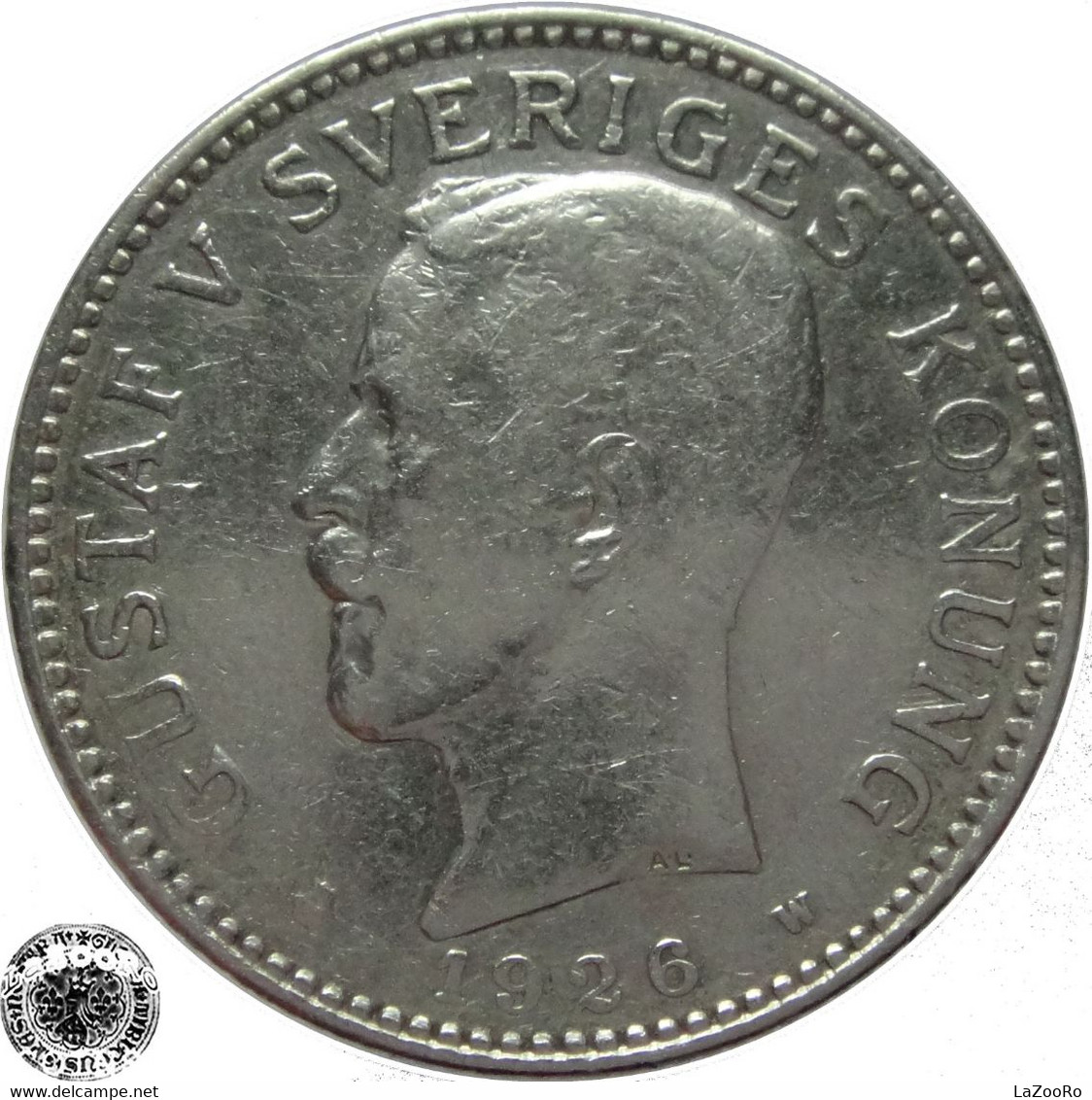 LaZooRo: Sweden 2 Kronor 1926 XF - Silver - Zweden