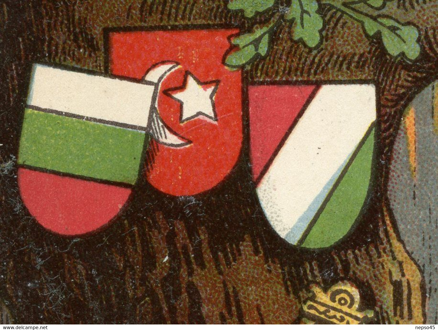 WWI. 1914-18.  Carte Patriotique Allemande. In Treue Fest. En Fidèle Allégeance - War 1914-18
