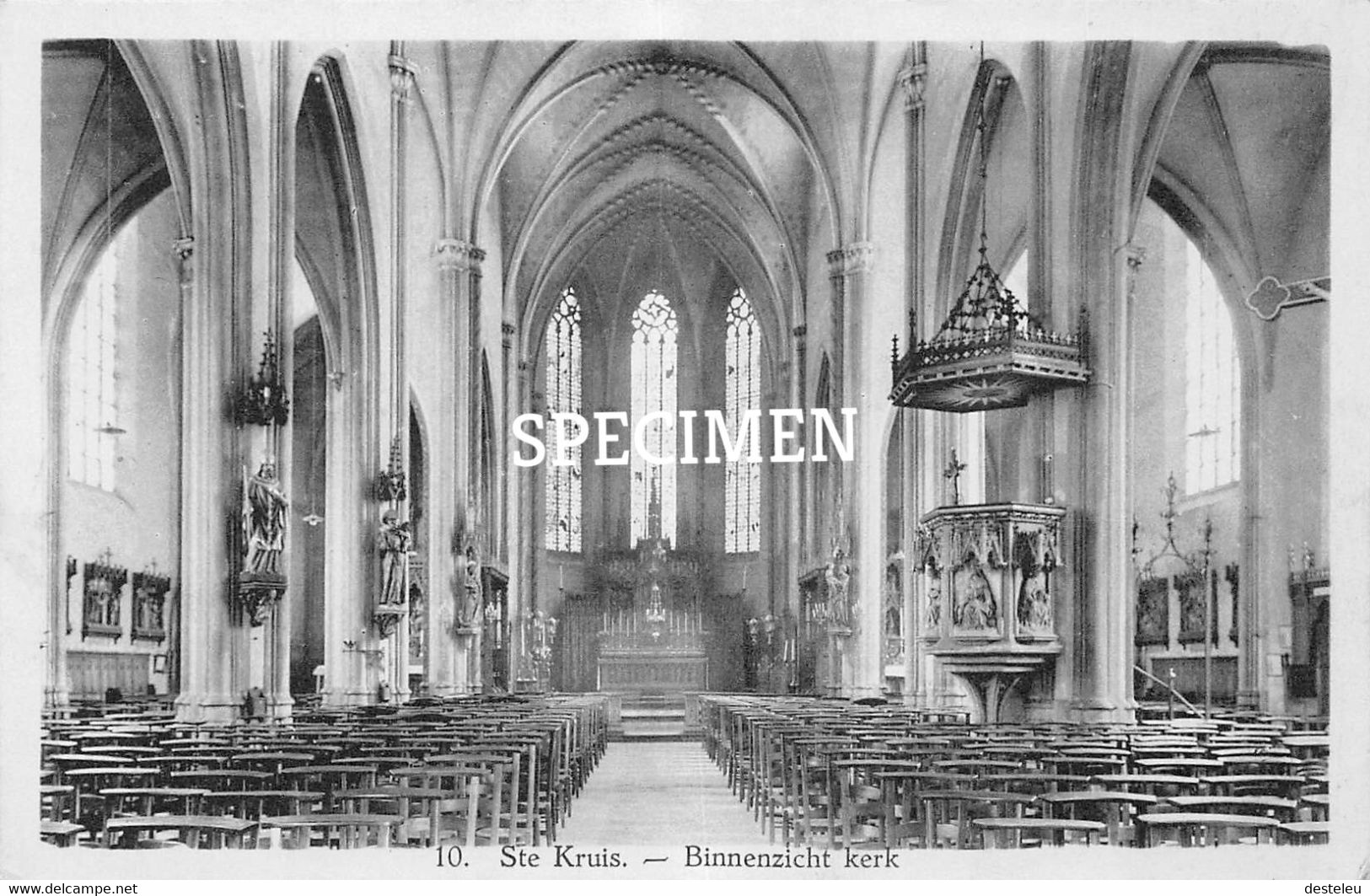 10 Binnenzicht Kerk  -  Sint-Kruis - Beernem