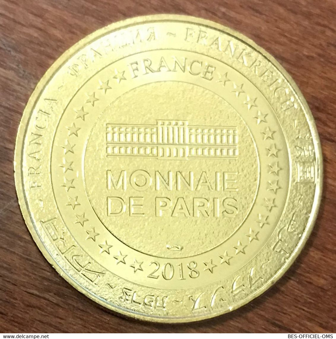 17 LA ROCHELLE AQUARIUM LA MÉDUSE AURELIE MDP 2018 MEDAILLE MONNAIE DE PARIS JETON TOURISTIQUE MEDALS COINS TOKENS - 2018