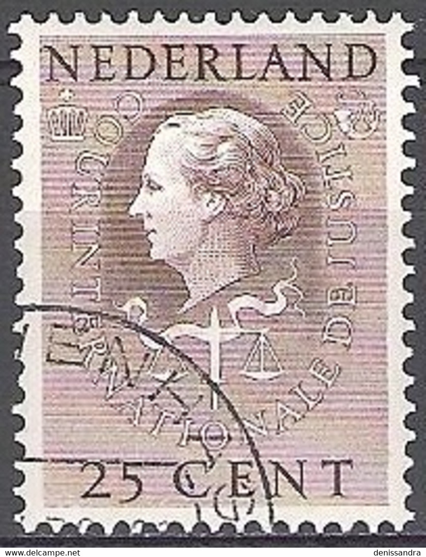 Nederland 1951 Michel Service 38 O Cote (2008) 0.50 Euro Reine Juliana Cachet Rond - Dienstmarken