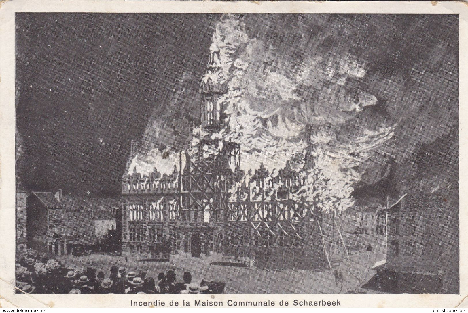 Schaarbeek, Incendie De La Maison Communale De Schaerbeek (pk74377) - Schaerbeek - Schaarbeek