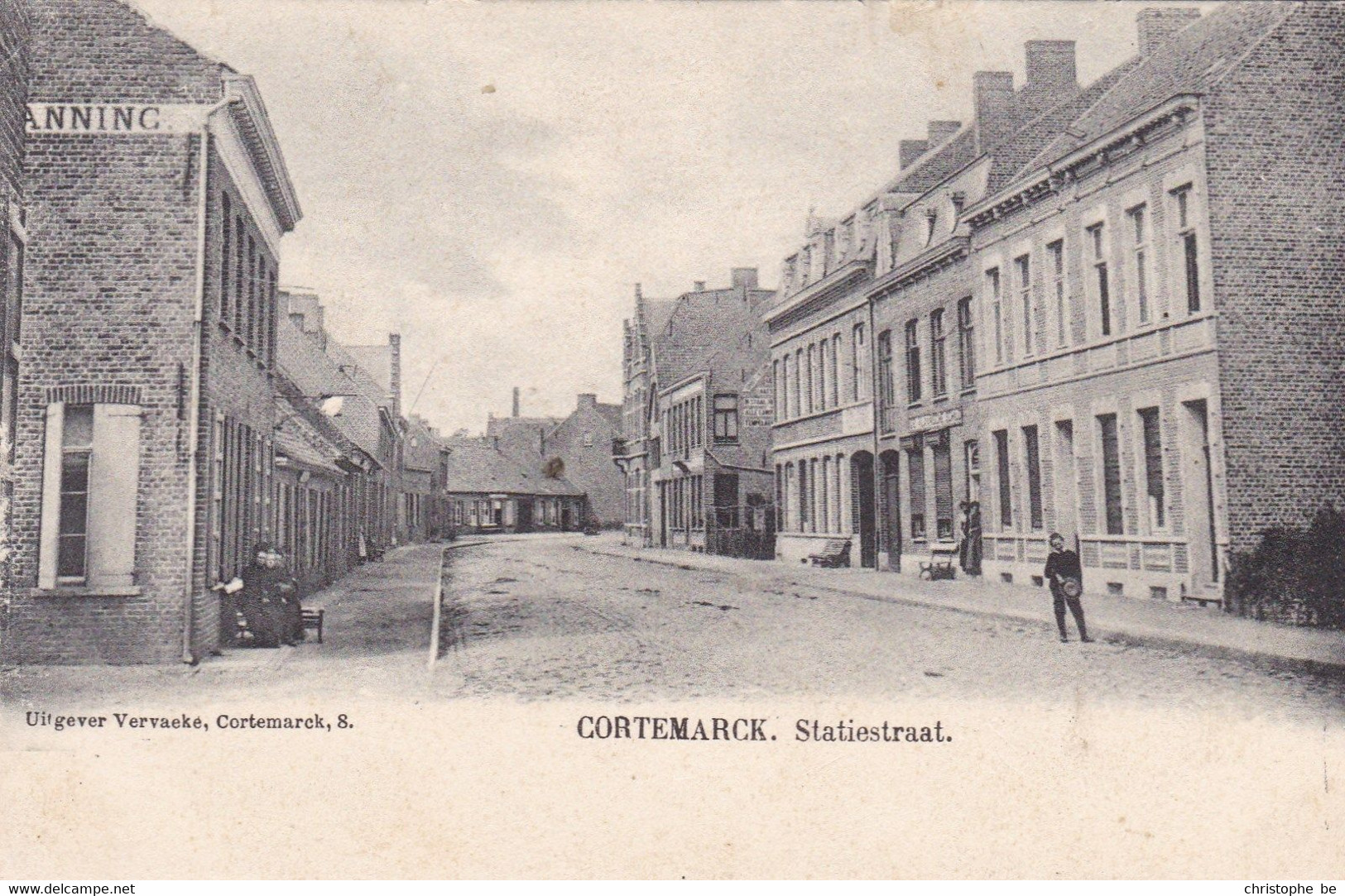 Kortemark, Cortemarck, Statiestraat (pk74384) - Kortemark