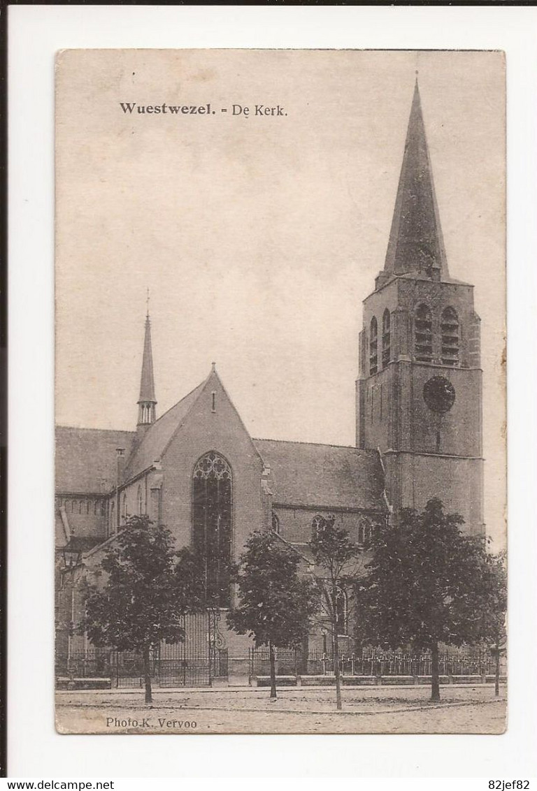 Wuestwezel : De Kerk  1923 - Wuustwezel