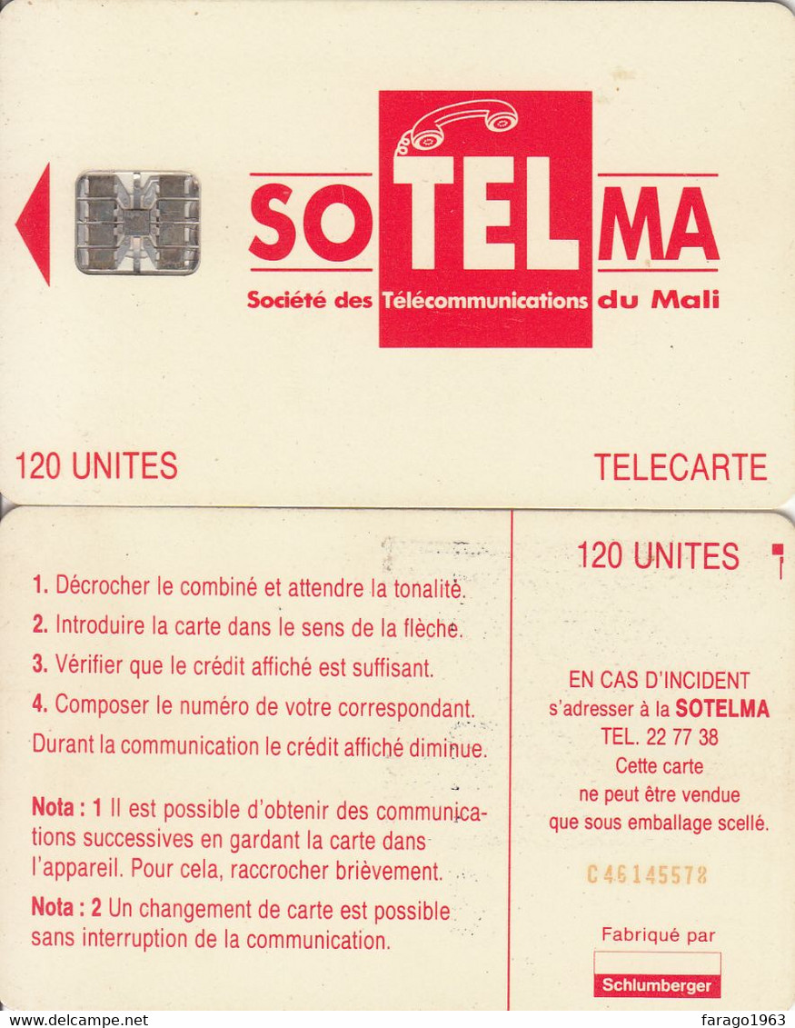 Mali Sotelma Phonecard 120 Units USED - Malí