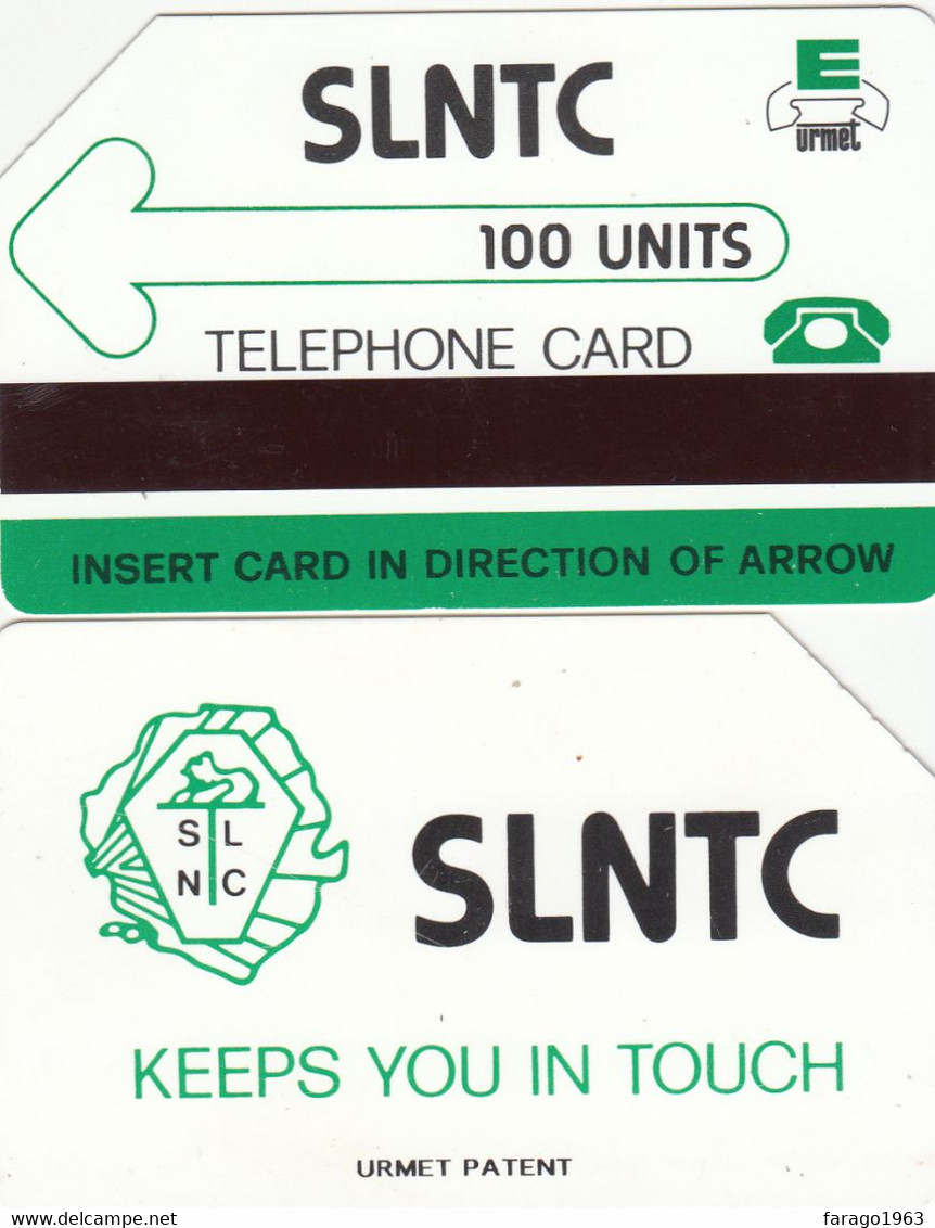 Sierra Leone SLNTC Black Lettering Phonecard 100 Units USED - Sierra Leone