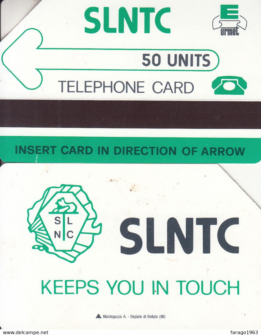 Sierra Leone SLNTC Green Lettering Phonecard 50 Units USED - Sierra Leone