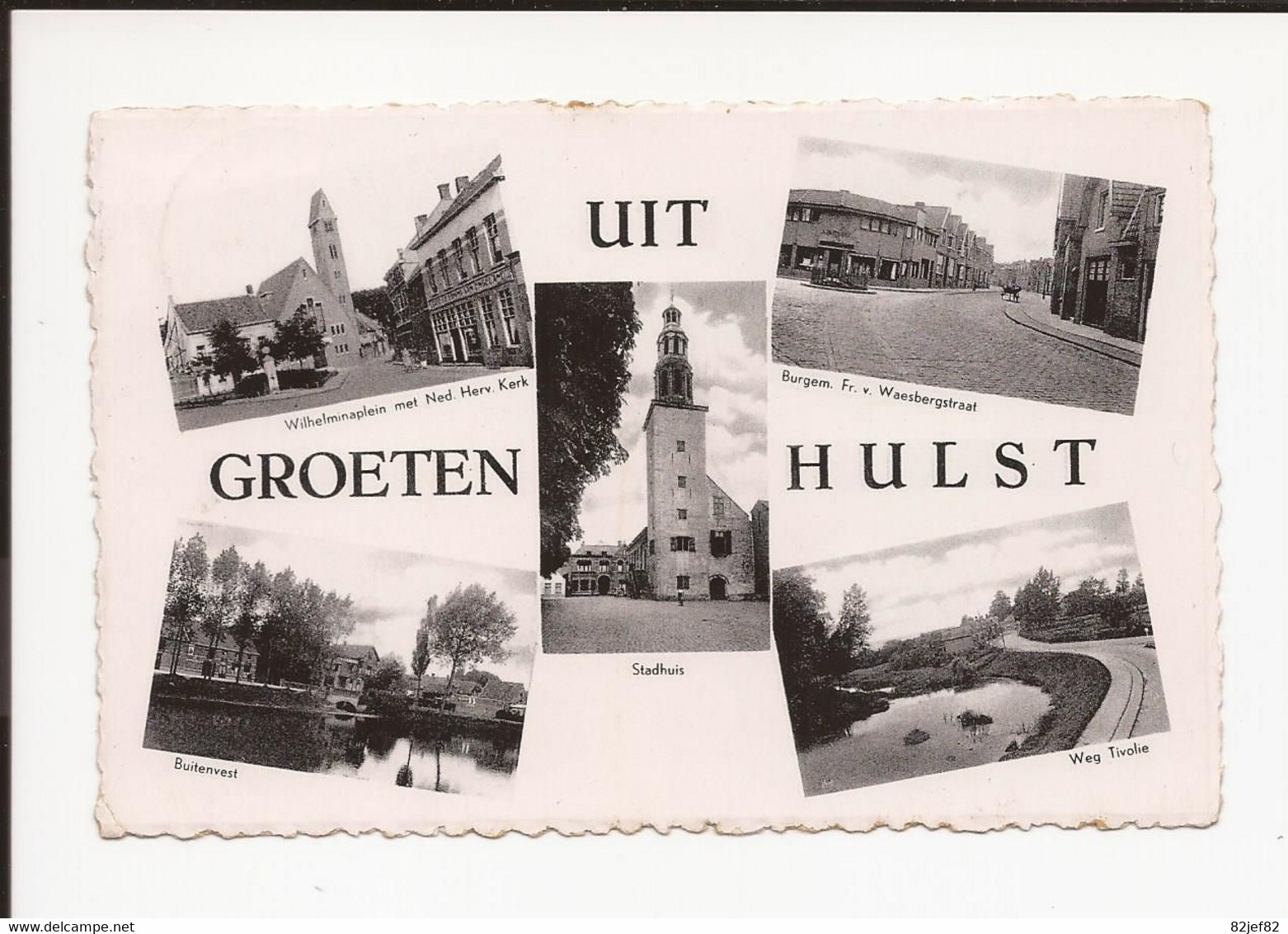 Hulst : Groeten Uit  1947 - Hulst
