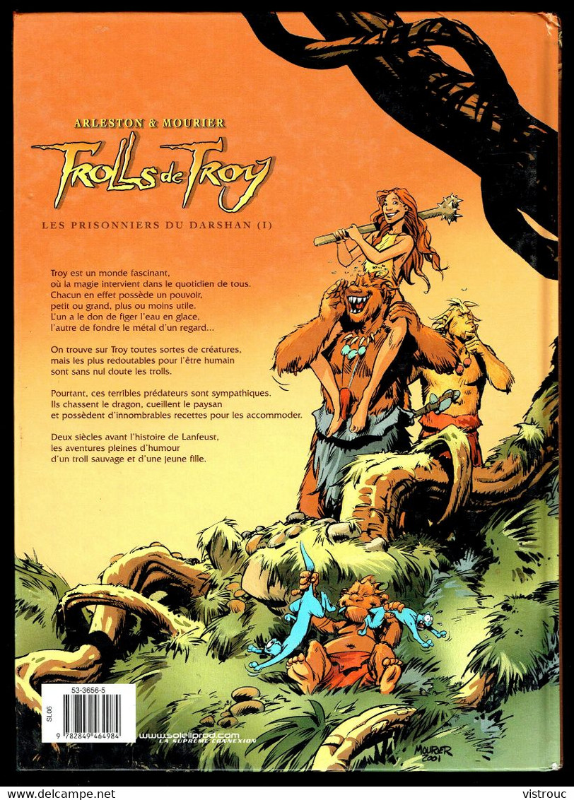 "TROLLS DE TROY: Les Prisonniers Du Darshan (I)" - N° 9 De MOURIER Et ARLESTON - Edition SOLEIL - 2006. - Trolls De Troy