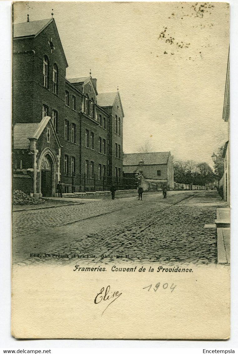 CPA Carte Postale - Belgique - Frameries - Couvent De La Providence - 1904  (DG14969) - Frameries