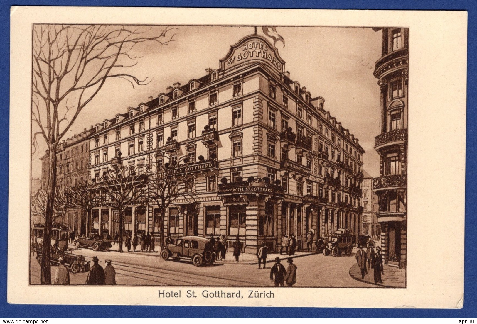 Hotel St. Gotthard, Zürich (aa4654) - Zürich