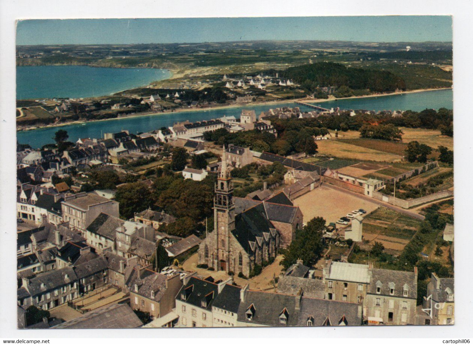 - CPM LE CONQUET (29) - Vue Générale Aérienne 1976 - Editions JOS 734 - - Le Conquet