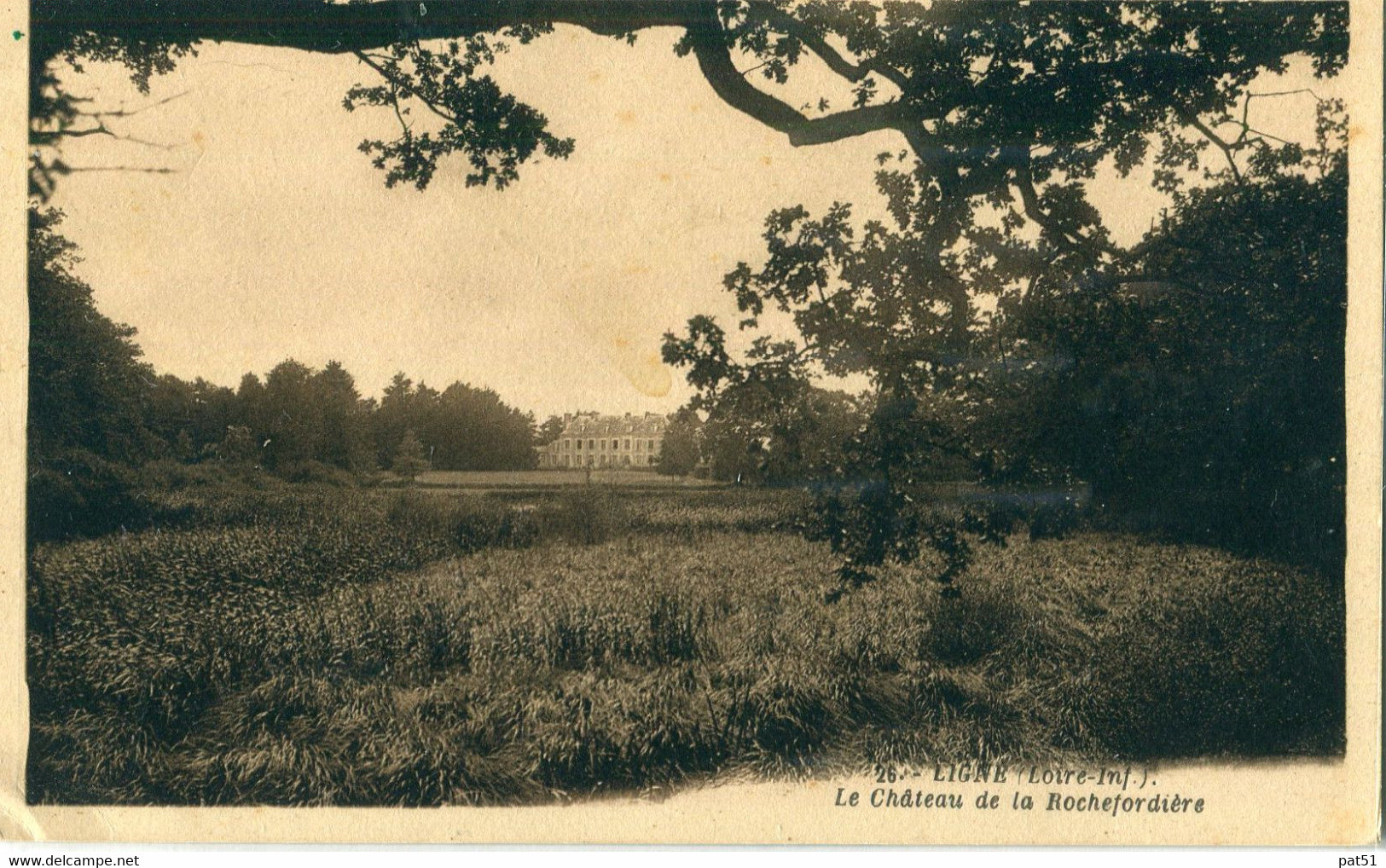 44 - Ligné : Le Château De La Rochefordière - Ligné