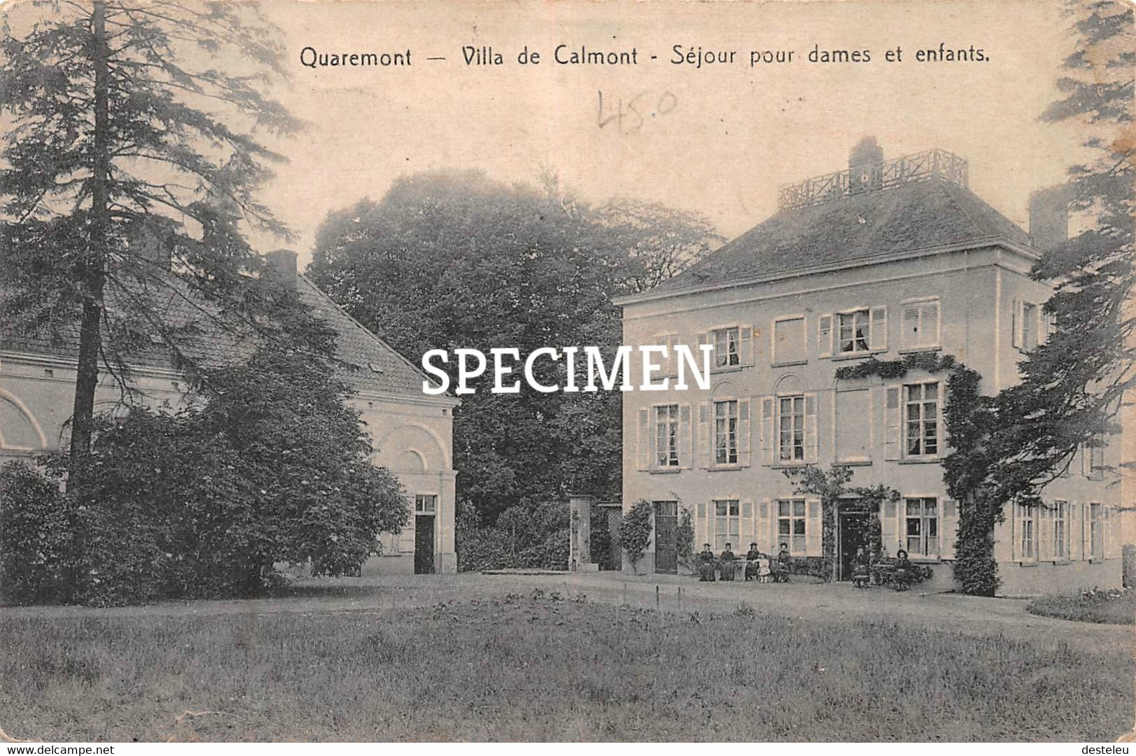 Villa De Calmont - Séjour Pour Dames Et Enfants   -  Kwaremont - Quaremont - Kluisbergen